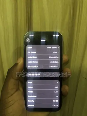 Apple iPhone 16 Pro 128 GB Silver
