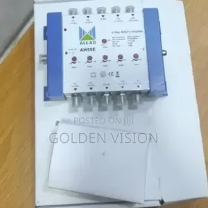 5x5 Way Smatv Alcad RF Amplifier Multi Switch