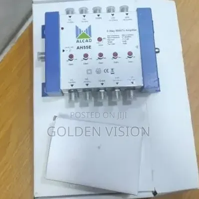 5x5 Way Smatv Alcad RF Amplifier Multi Switch