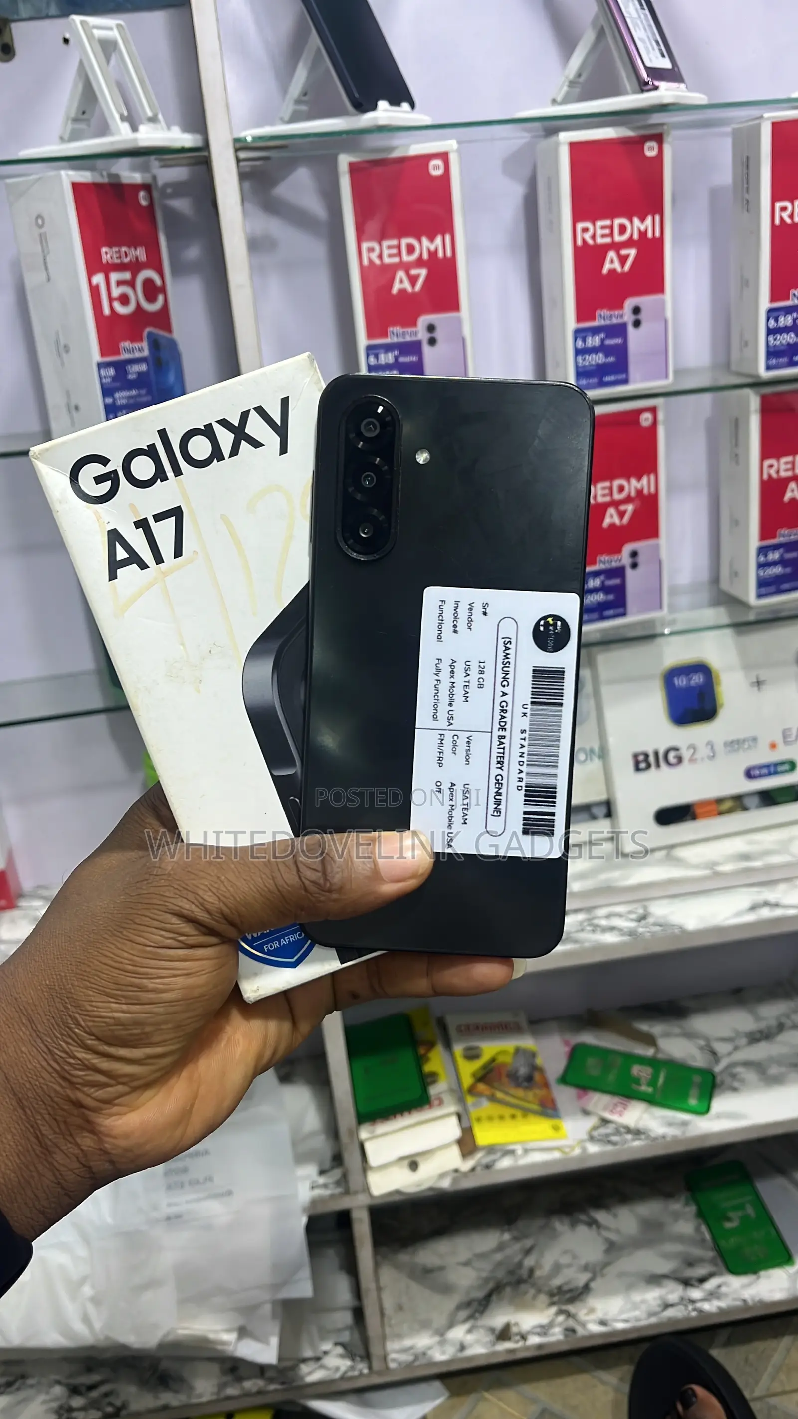 Samsung Galaxy A17 128 GB Black