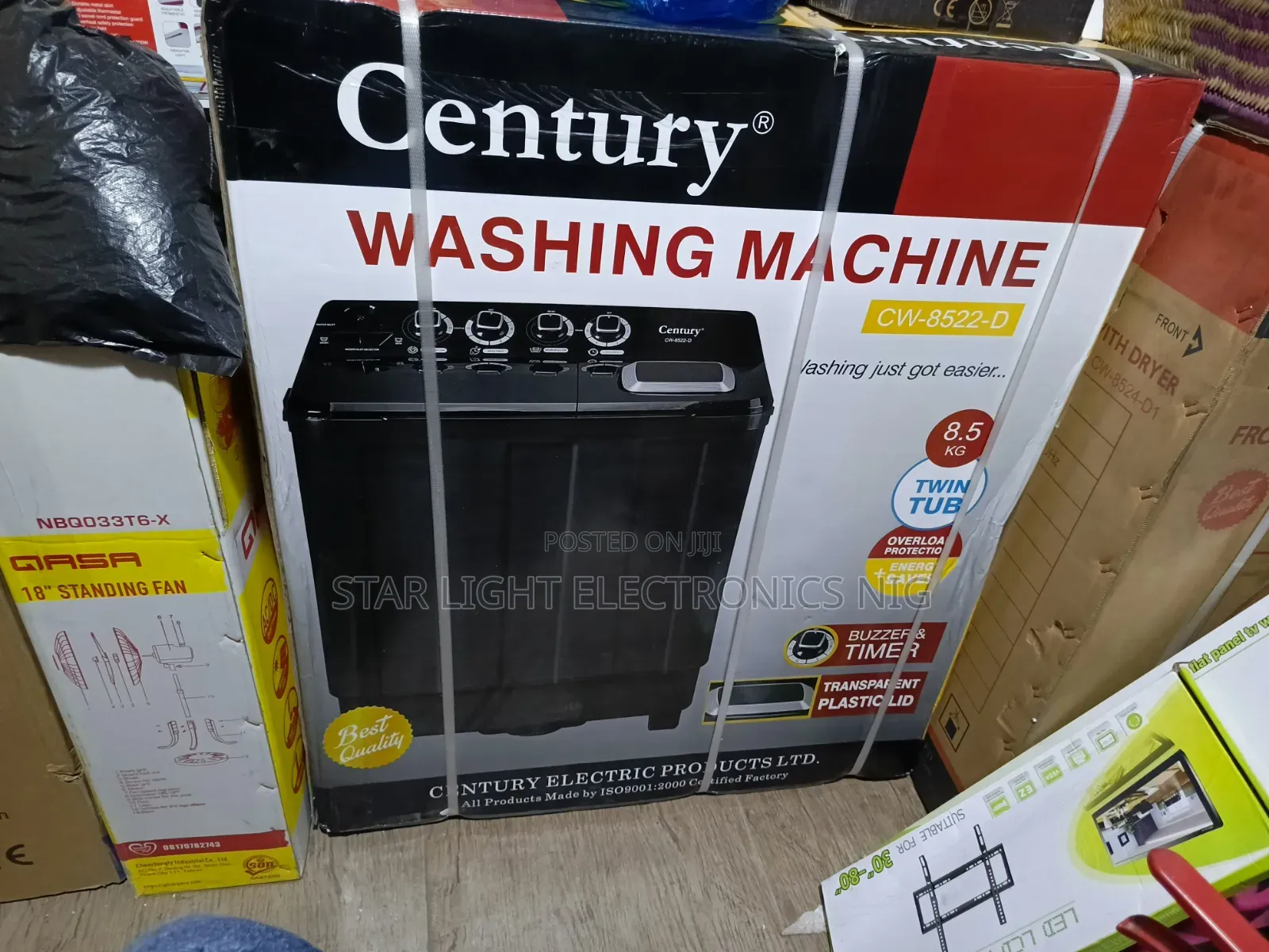 8.5kg Century Top Loader
