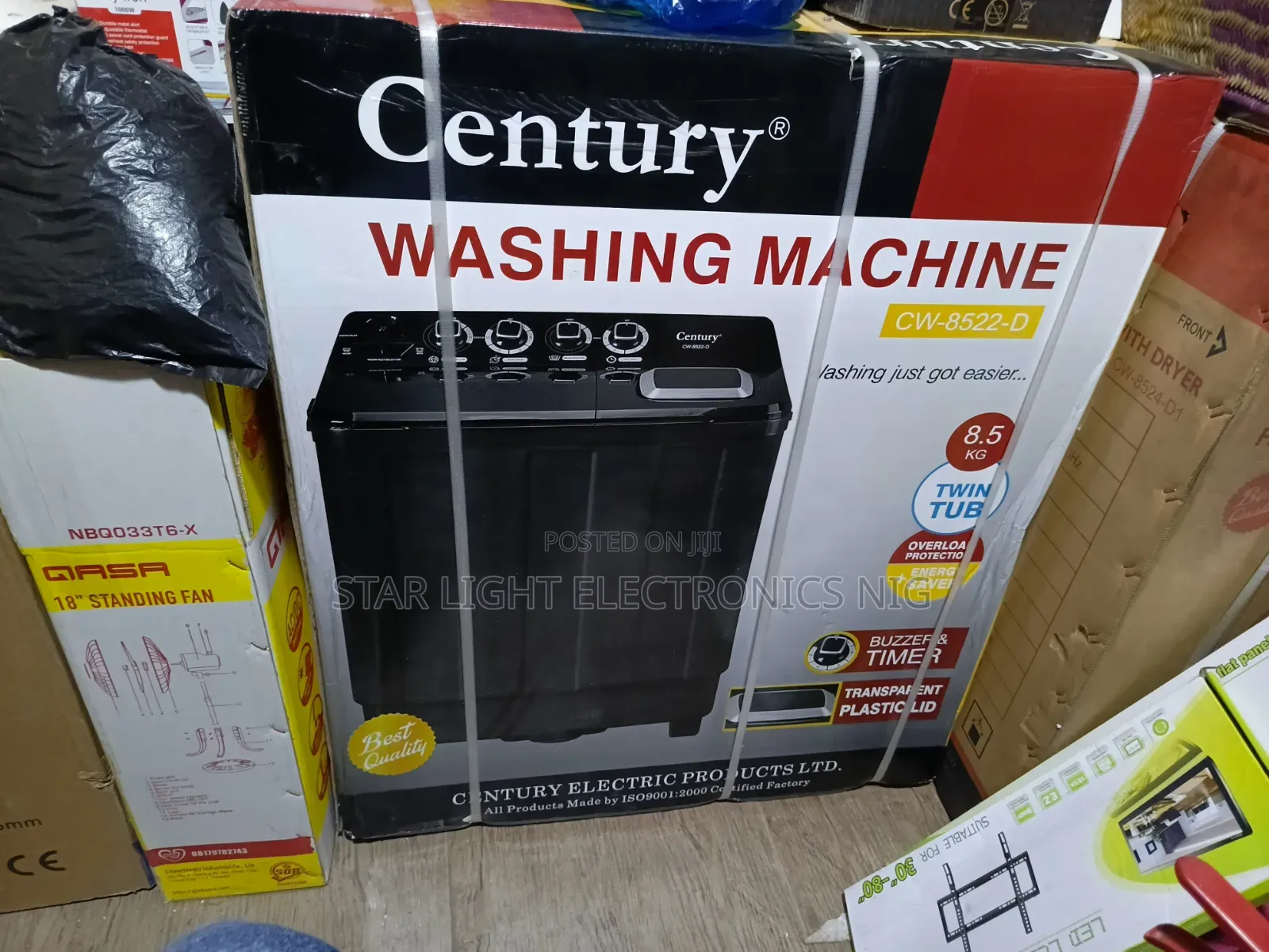 8.5kg Century Top Loader
