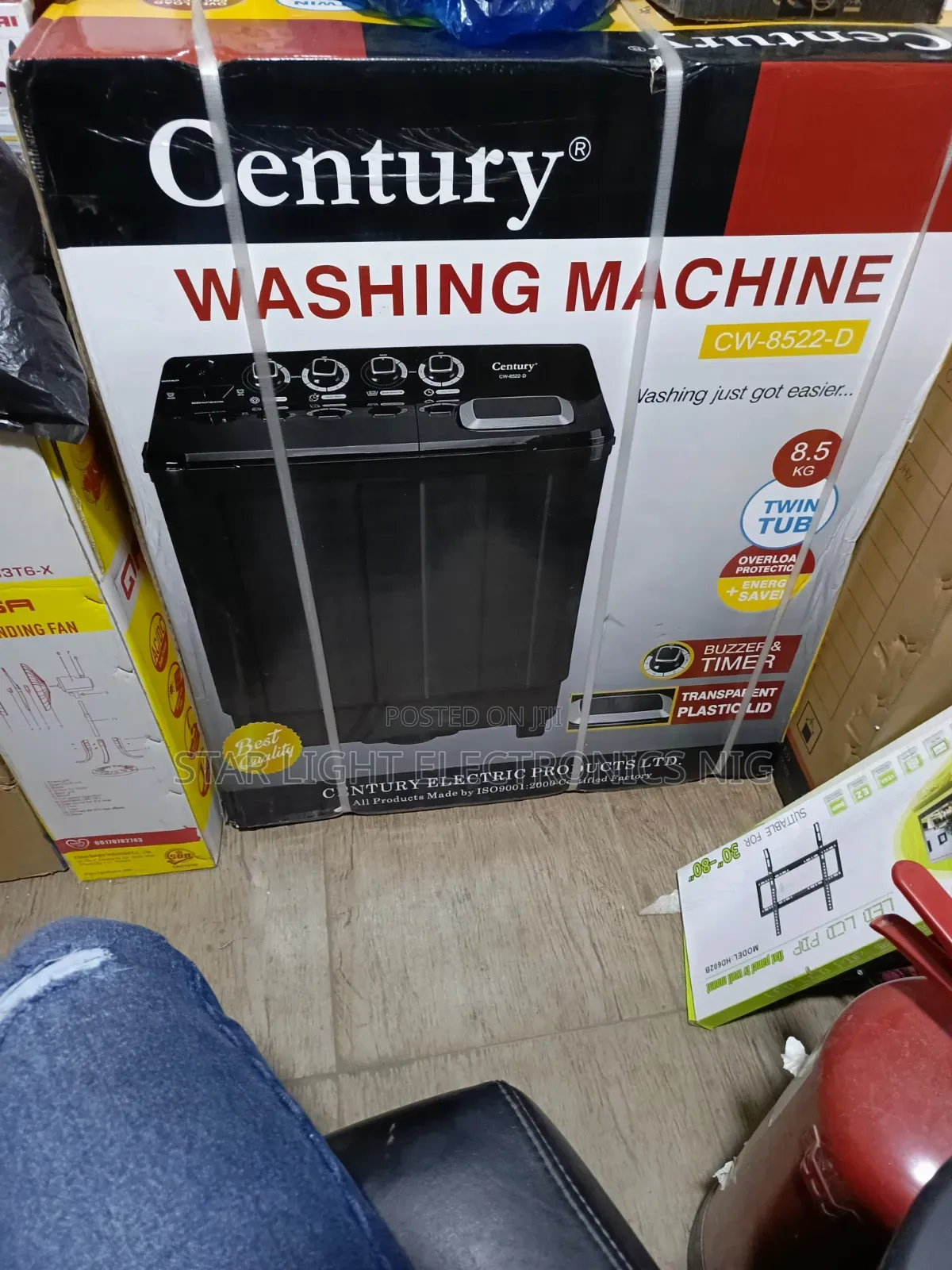 8.5kg Century Top Loader