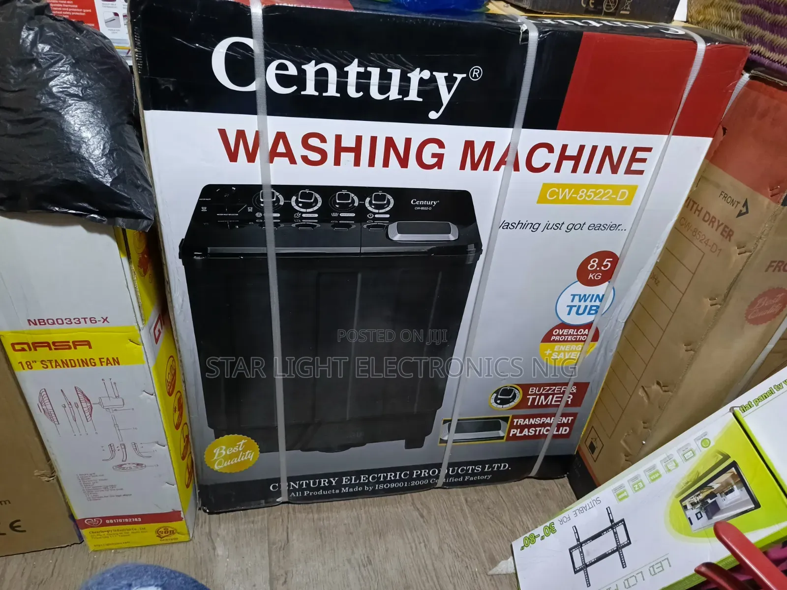 8.5kg Century Top Loader