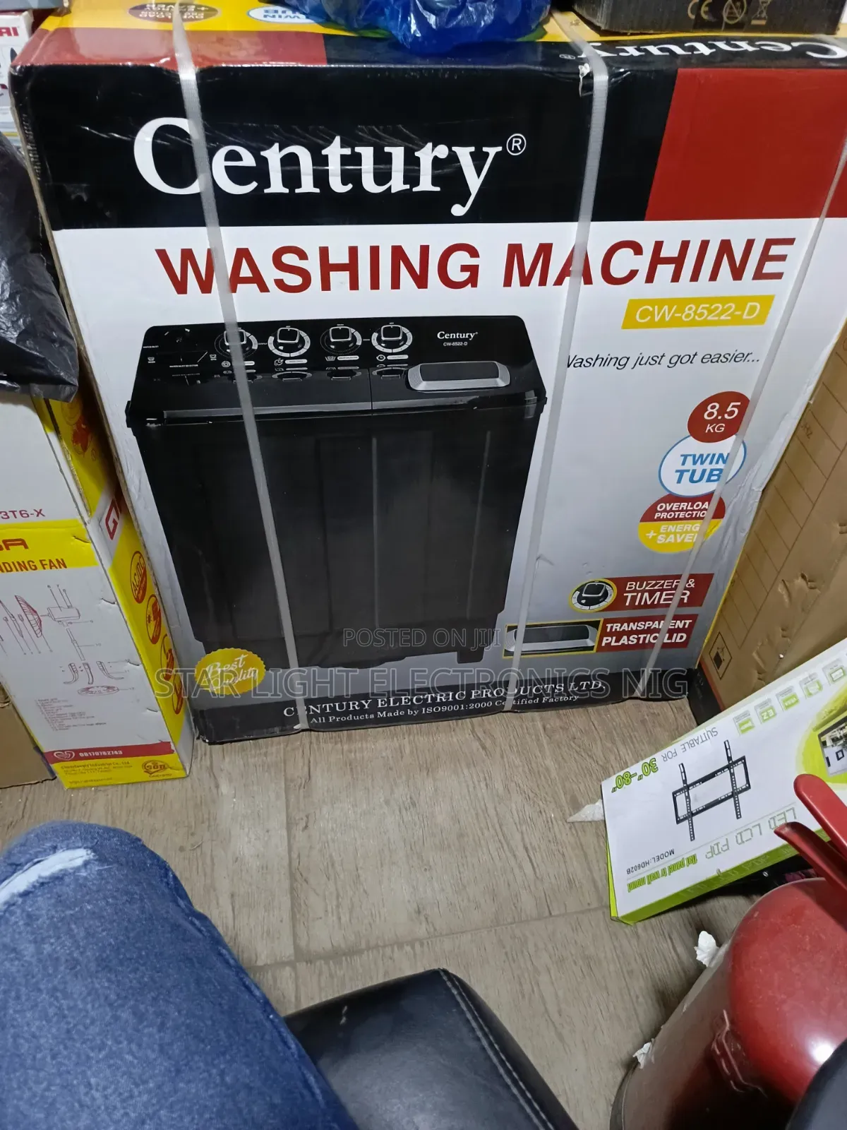 8.5kg Century Top Loader