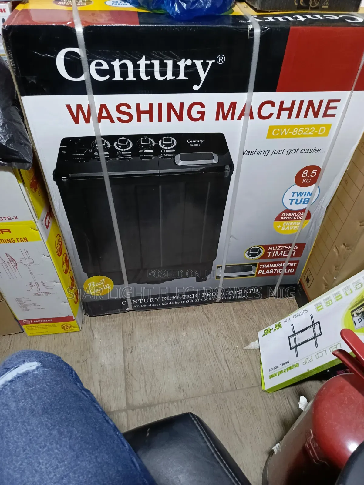 8.5kg Century Top Loader