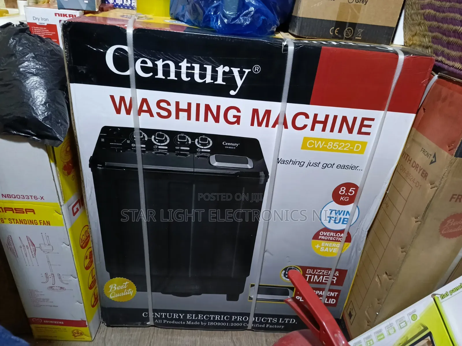 8.5kg Century Top Loader