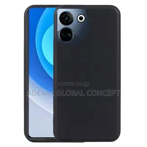 For Tecno Camon 20 Pro 4G TPU Phone Case Pouch (Black)