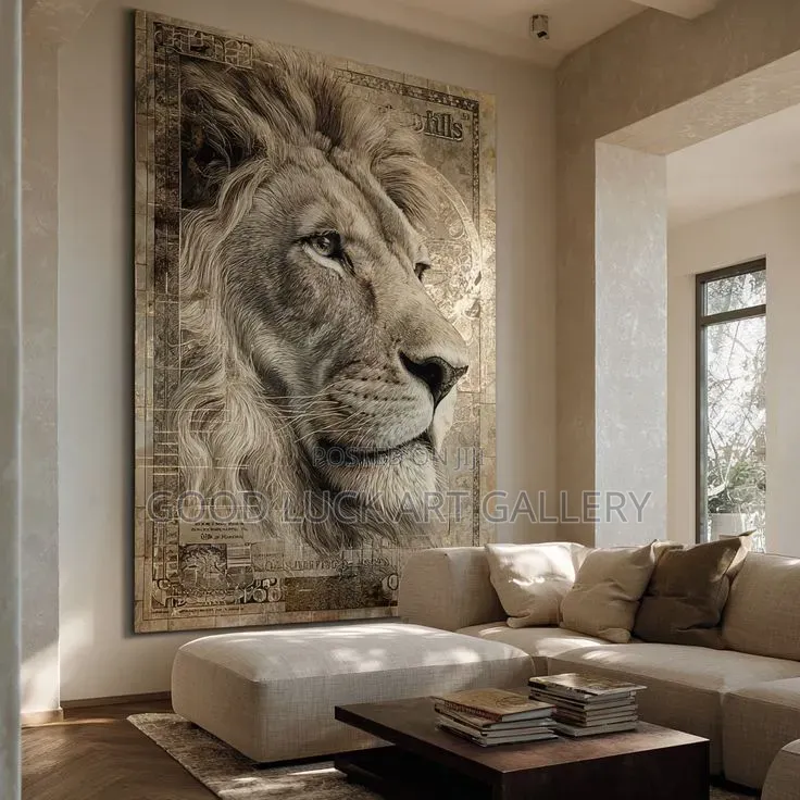 Lion Canvas Print