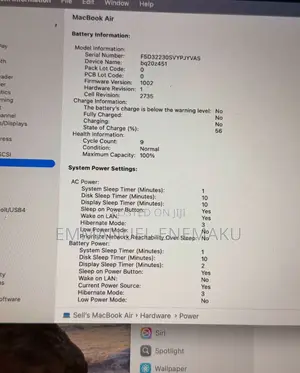 Laptop Apple MacBook Air 2020 M1 8GB Apple M1 SSD 256GB