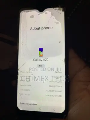 Samsung Galaxy A22 64 GB Black