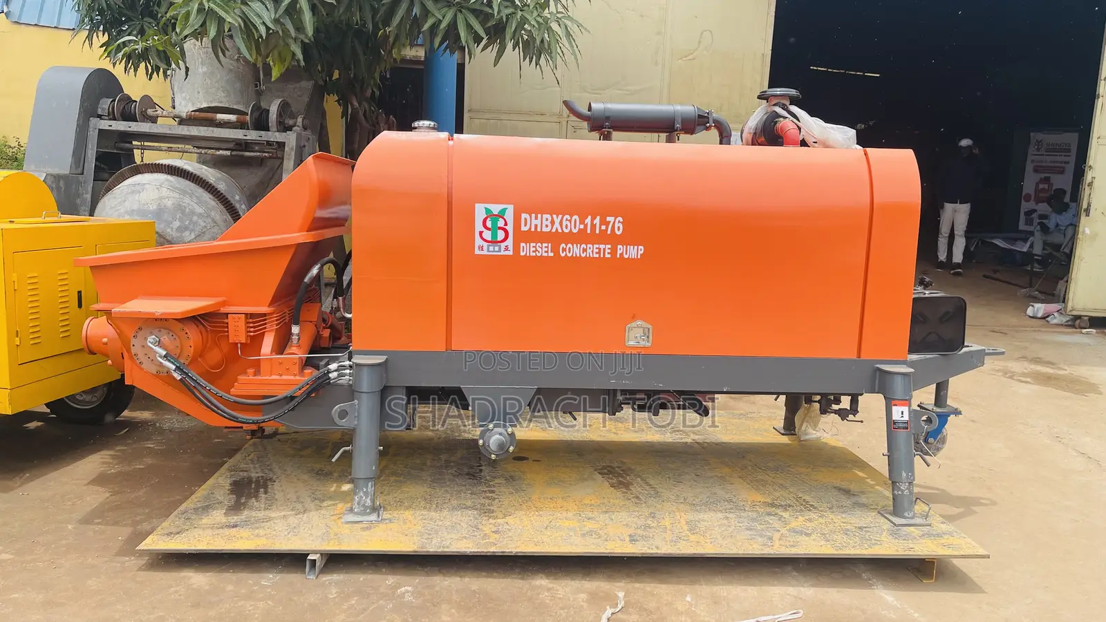 Diesel Concrete Pump