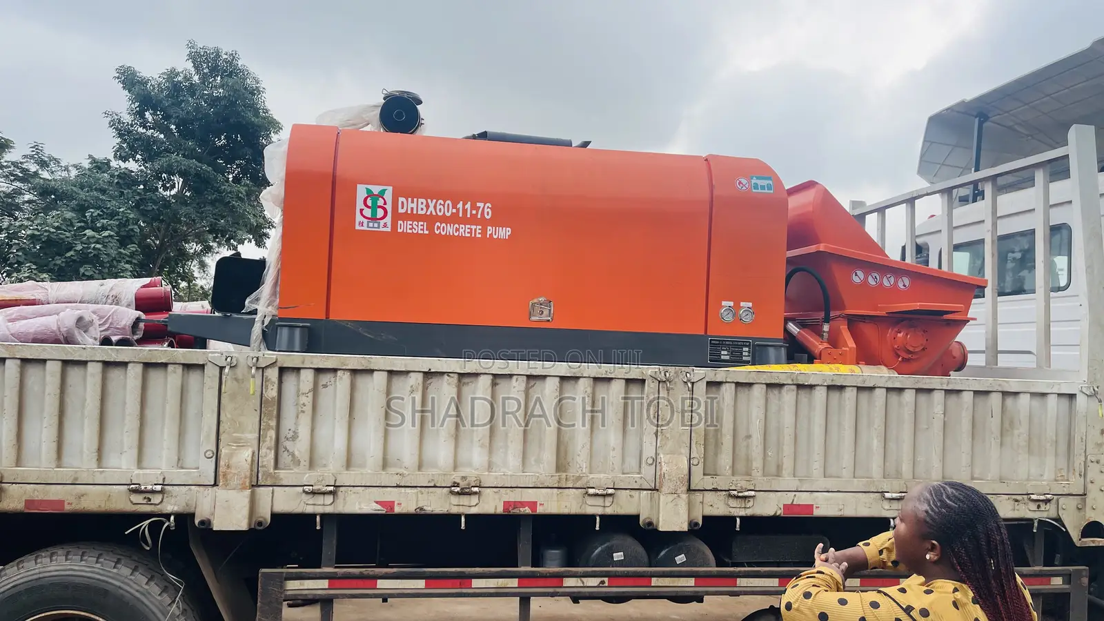 Diesel Concrete Pump