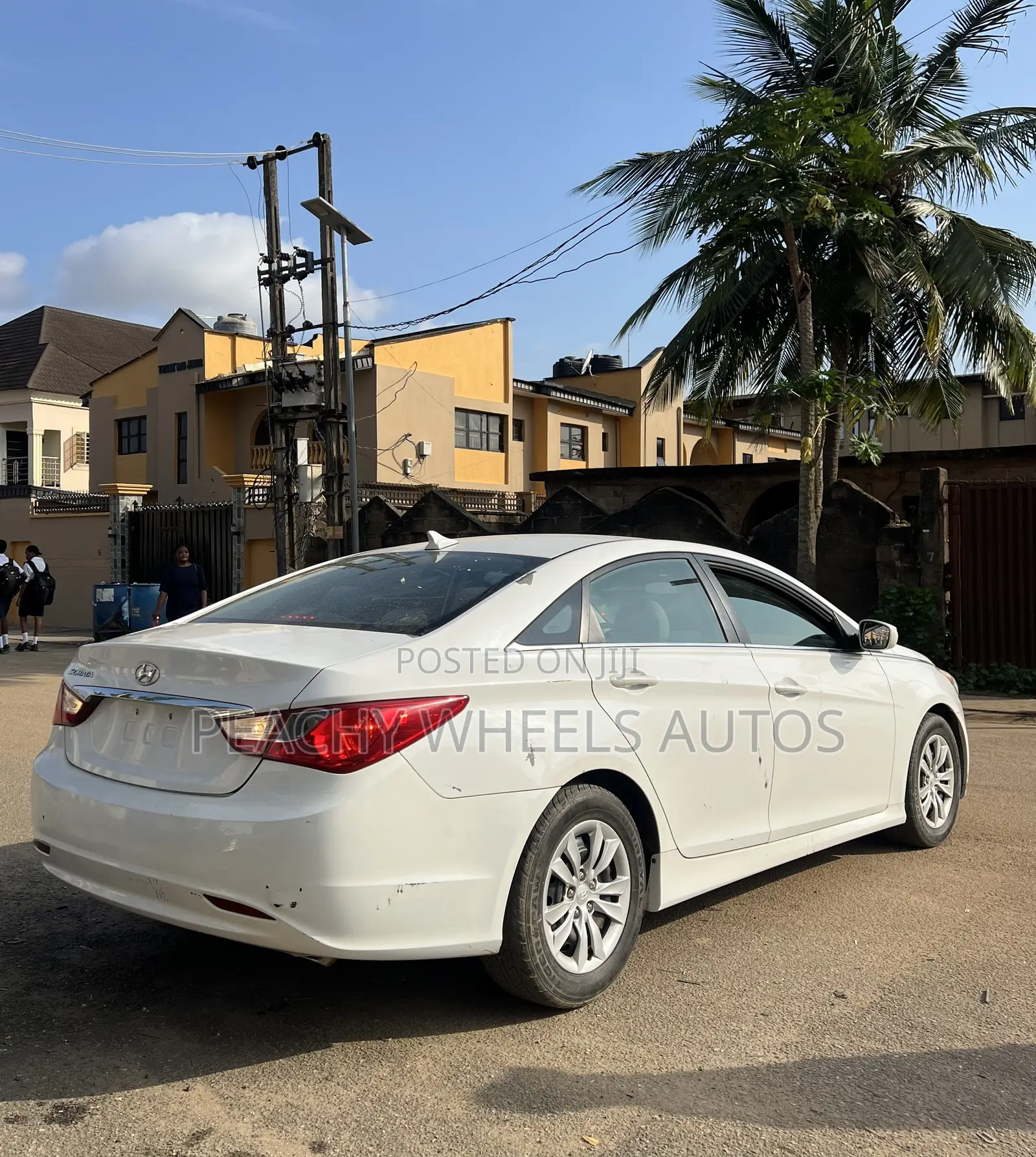 Hyundai Sonata 2013 White