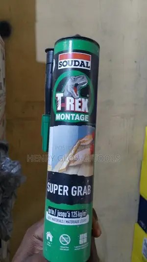 Soudal T-Rex Montage Super Grab – High Strength Mounting Adhesive