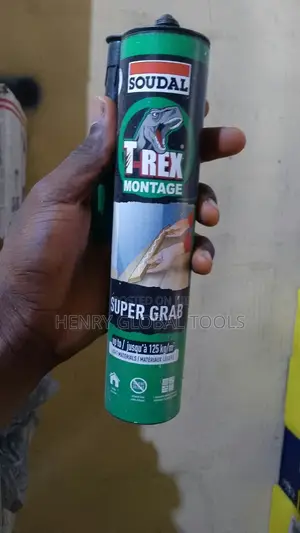 Soudal T-Rex Montage Super Grab – High Strength Mounting Adhesive