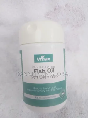 VMax Fish Oil Capsules: Doctor Recommended Omega-3