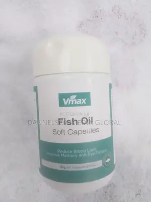 VMax Fish Oil Capsules: Doctor Recommended Omega-3