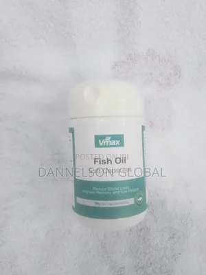 VMax Fish Oil Capsules: Why Struggle With Poor Health