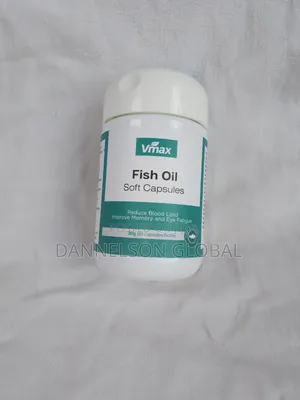VMax Fish Oil Capsules: Strong Bones,Sharp Eyes and Healthy Skin