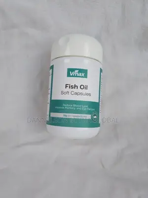 VMax Fish Oil Capsules: Strong Bones,Sharp Eyes and Healthy Skin