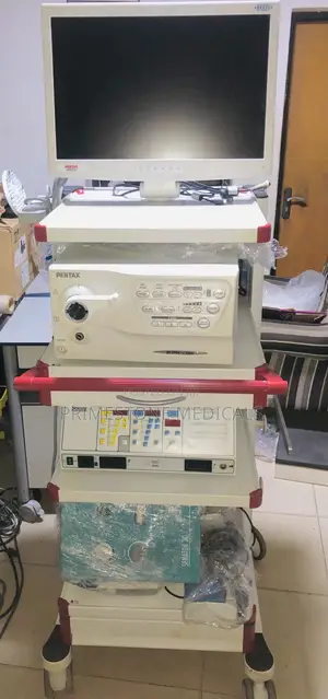 Pentax Endoscopy Tower With Gastroscope and Colonoscope