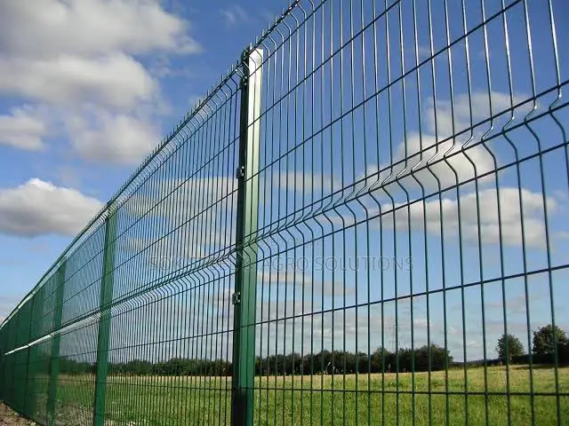 Finger Panel Mesh Fence With Pole
