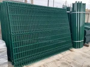 Finger Panel Mesh Fence With Pole