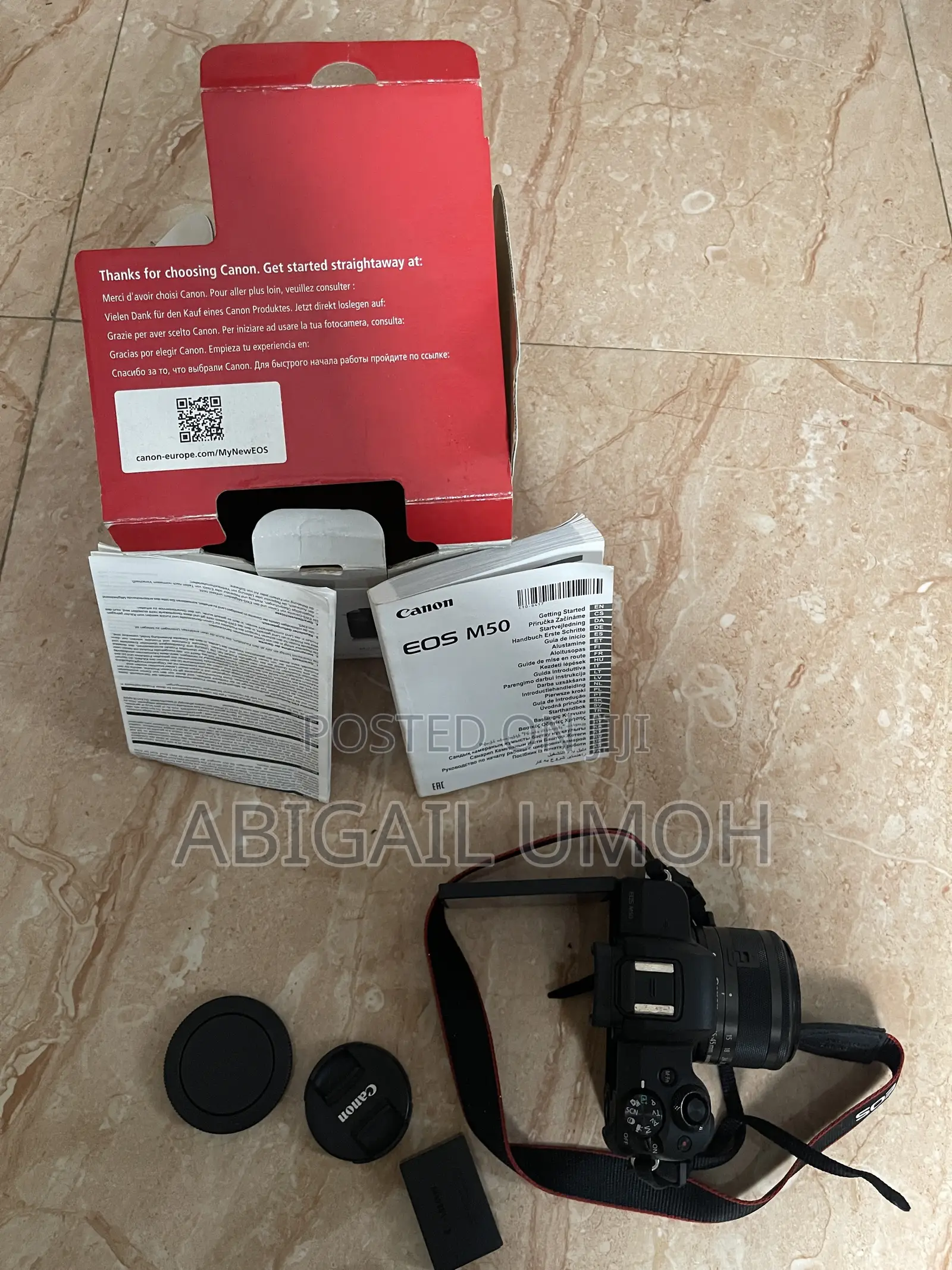 Canon EOS M50 Camera