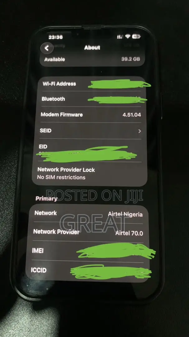 Apple iPhone 14 Plus 128 GB Black