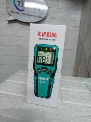 Kiprim Non-Destructive Pinless Moisture Tester for Wood, Floors, Walls