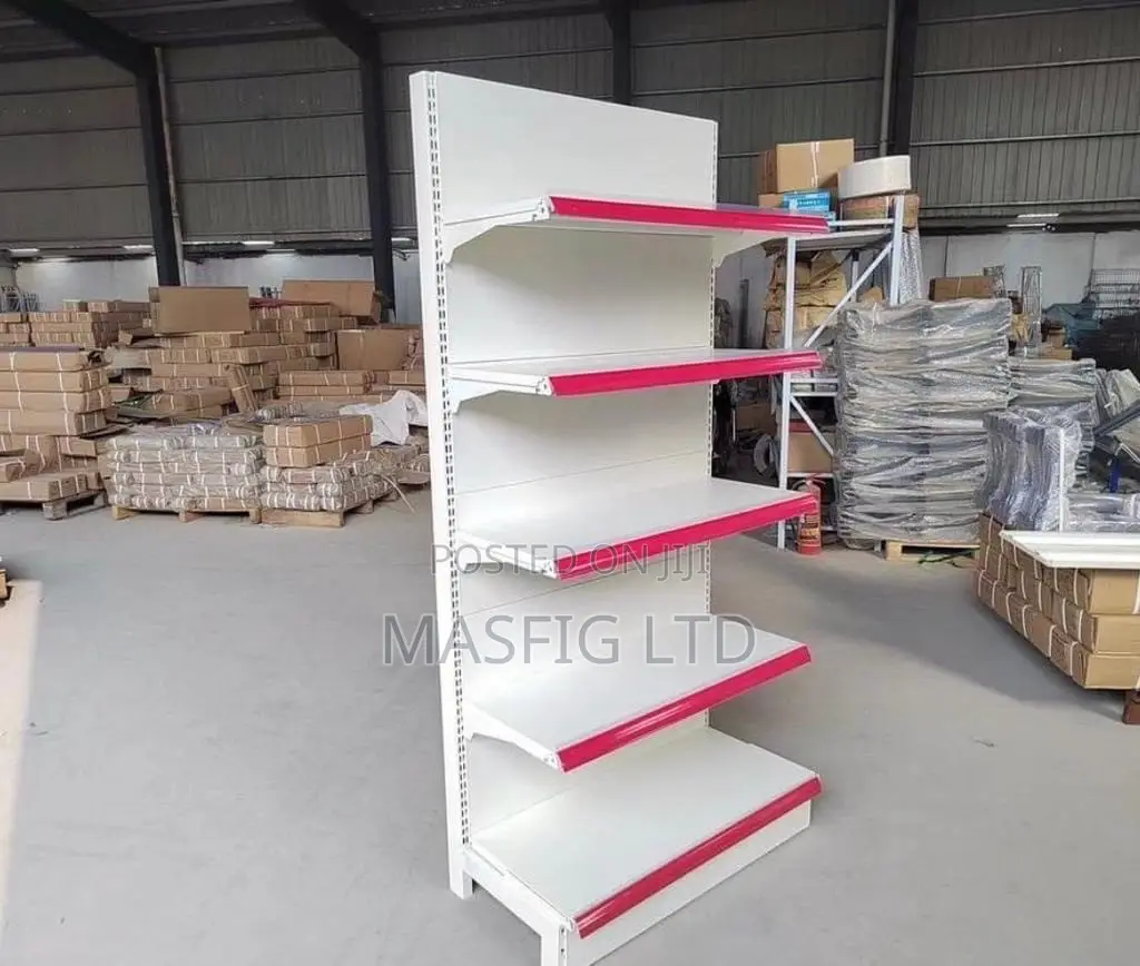 Single Supermarket Shelves