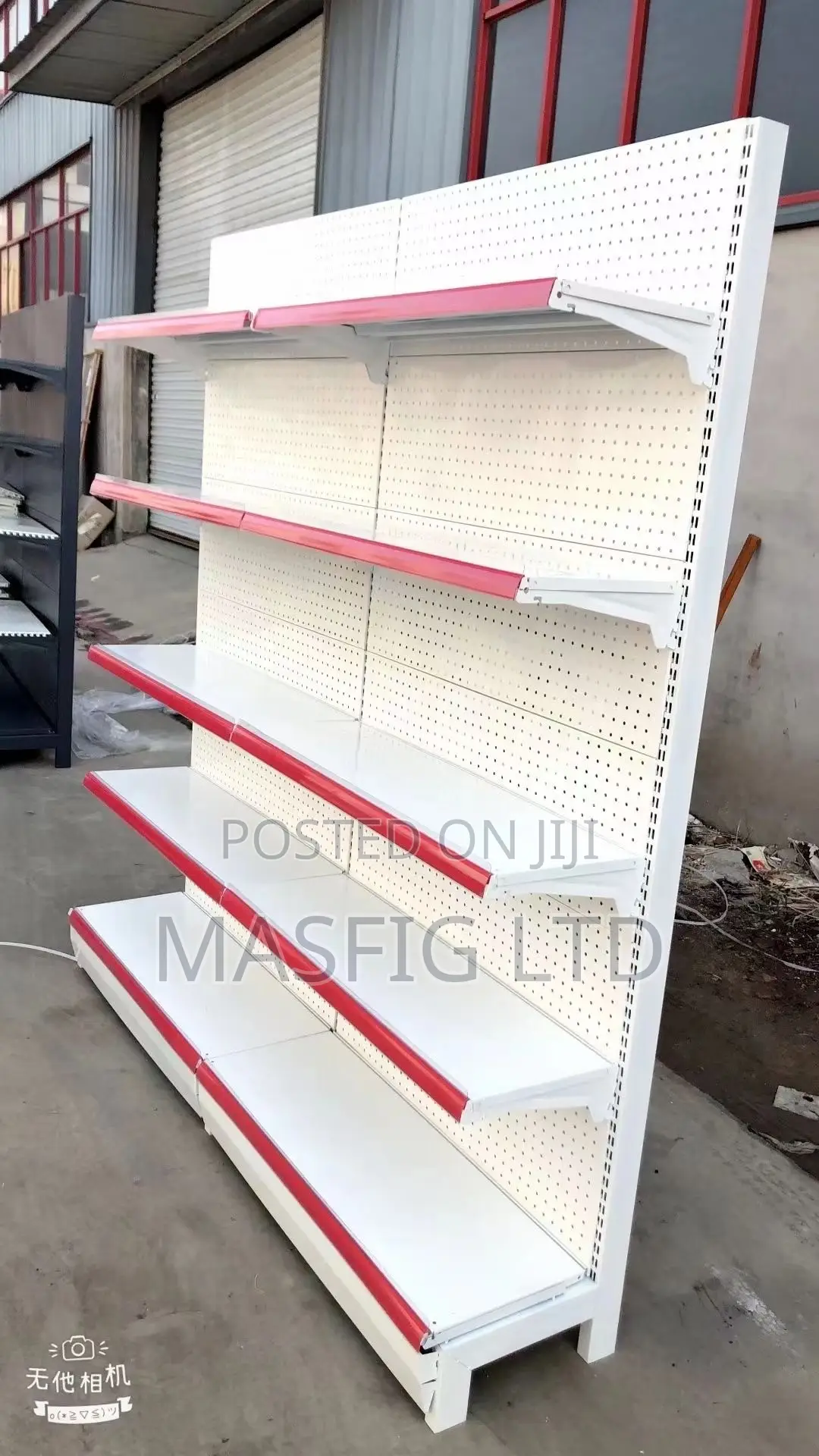Single Supermarket Shelves