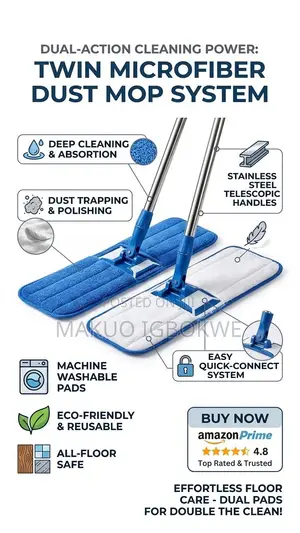 Industrial Dust Mop 90cm Bulk Sales