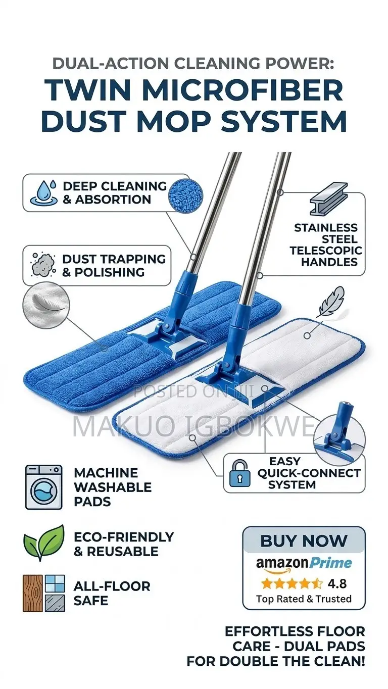 Industrial Dust Mop 90cm Bulk Sales