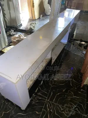 Interior TV Stand With Lights