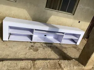 Interior TV Stand With Lights