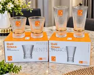 Deli Glass Round Bundle Water Cup