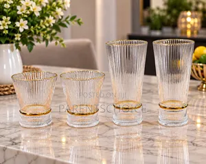 Deli Glass Round Bundle Water Cup