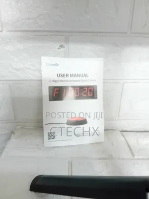 Gym Timer, Clock With Start/Stop Button, Interval Timer for Workout