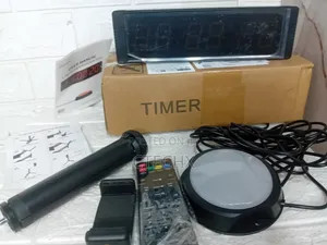 Gym Timer, Clock With Start/Stop Button, Interval Timer for Workout