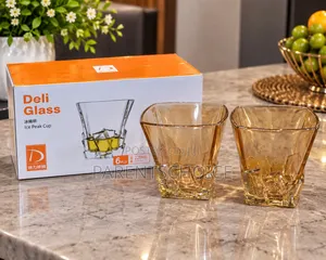 Deli Glass Ice Peak Cup – 6 PCS 220ml