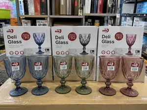 Deli Glass Grace Series Goblet 235ml – 6PCS