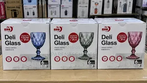 Deli Glass Grace Series Goblet 235ml – 6PCS