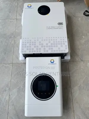 Lvtopsun 4kw Inverter, Lvtopsun 5kwh Lithium Battery Combo