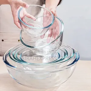 Broscilicate Mixing Bowl 2100ml,2700ml, 4500ml. B3s