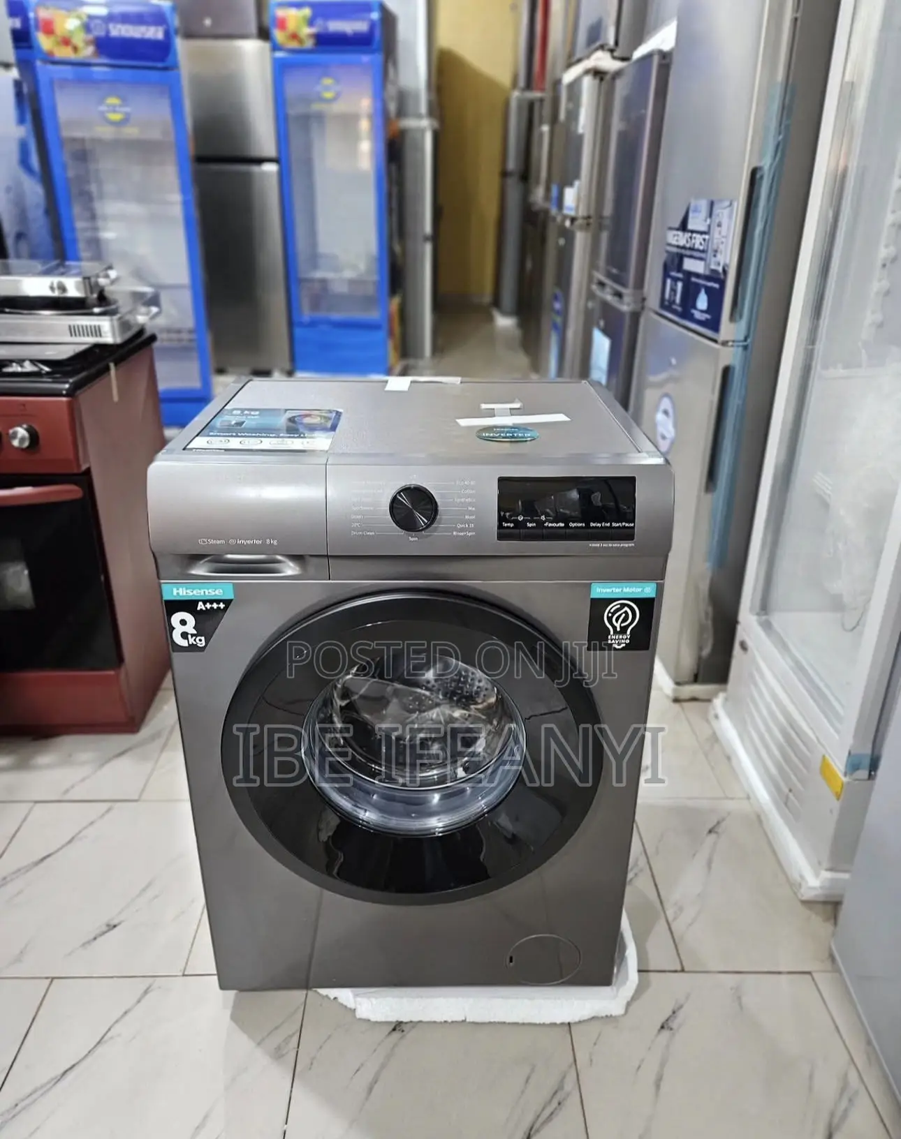 Hisense Front Load 8KG (WF1I8042BK) Washing Machine