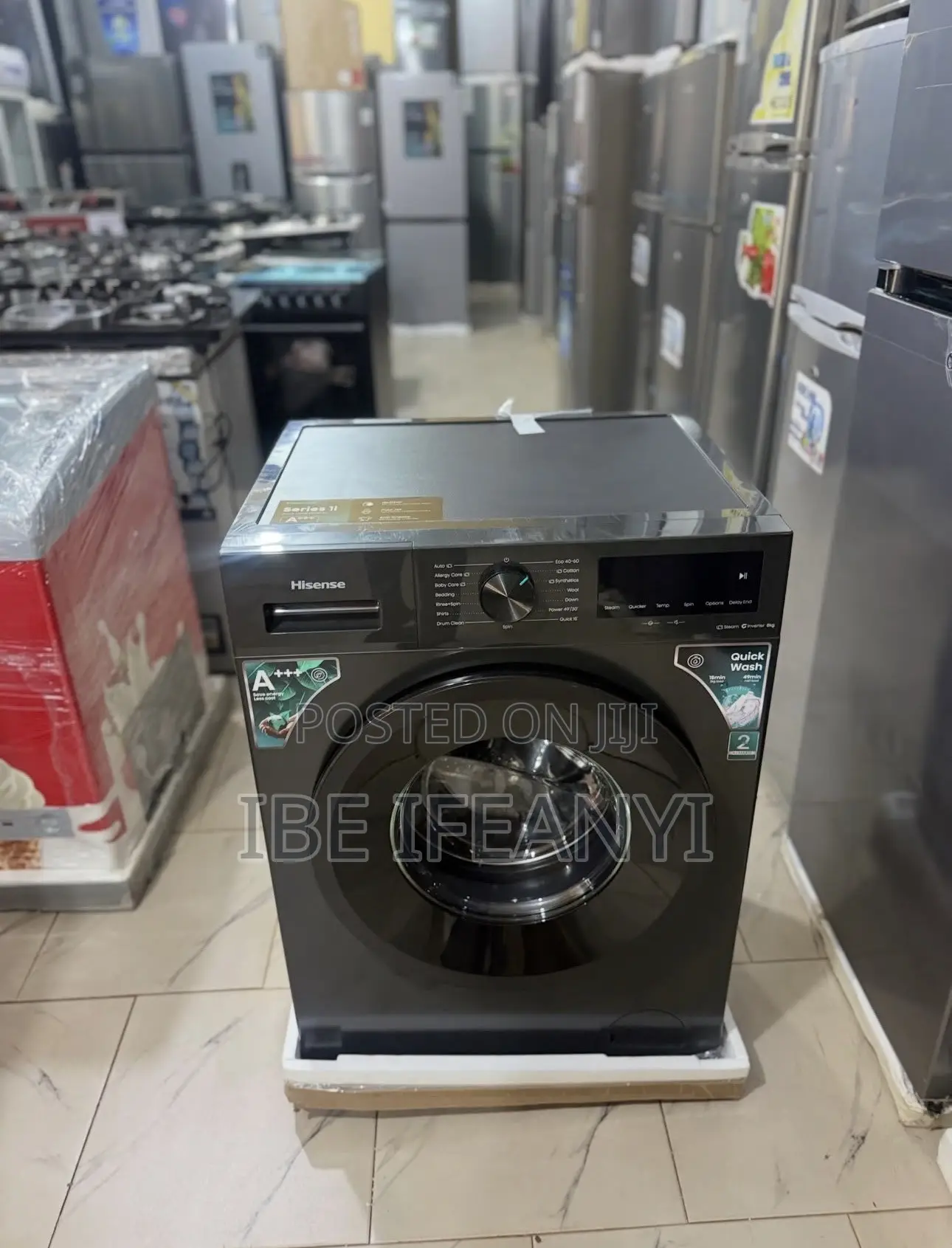 Hisense Front Load 7KG (WF1I7022BK) Washing Machine