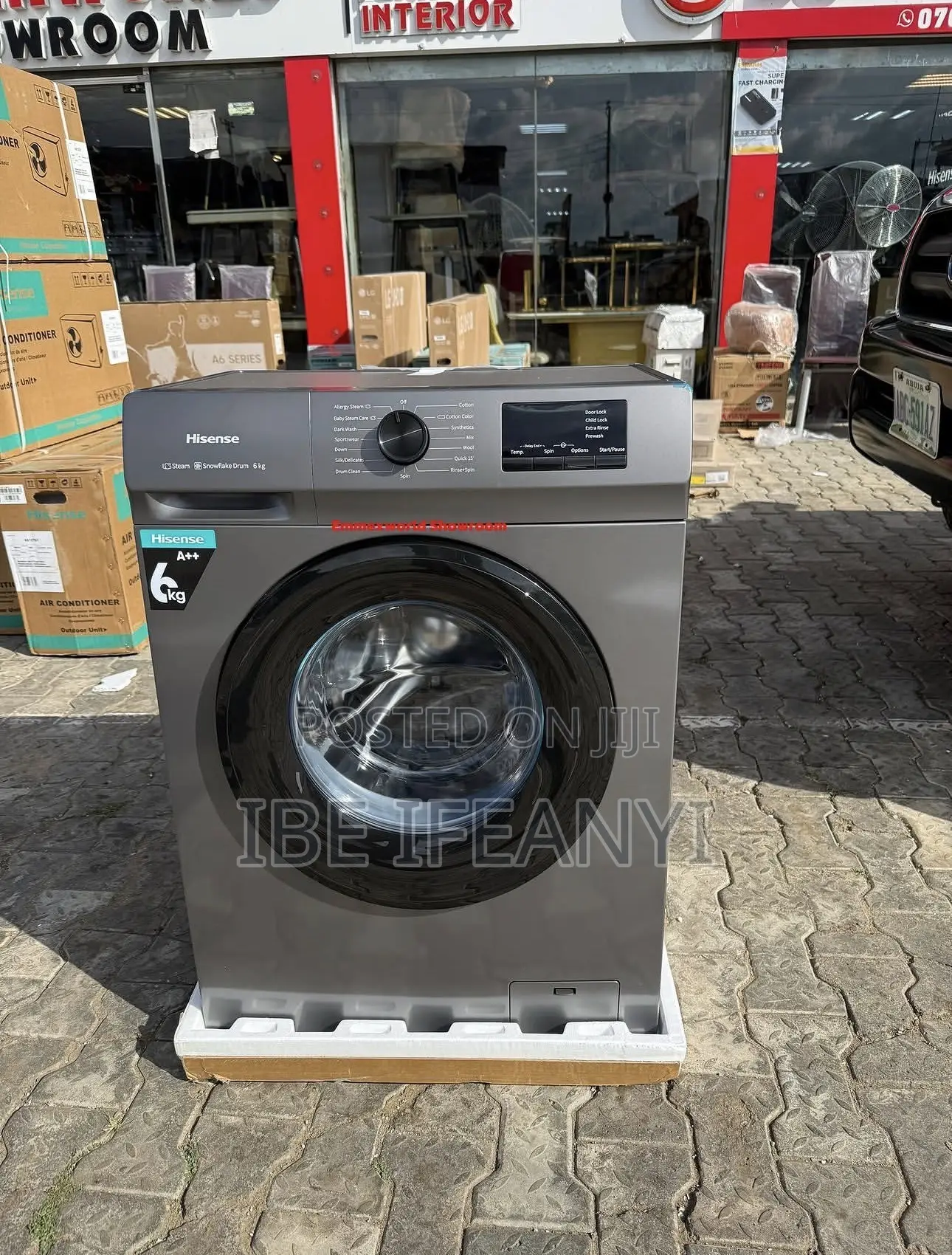 Hisense Front Load 6KG (WF1I6022BK) Washing Machine