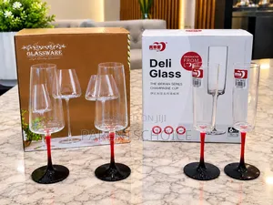 Champagne / Flute Glass Cups – 6 PCS